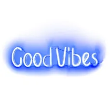 Neon LED USB - Good Vibes modell