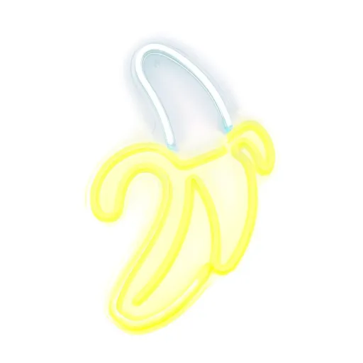 Neon LED USB - Banán modell