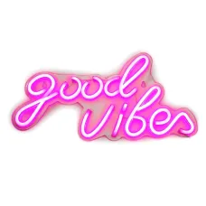 Neon LED USB - Good vibes 3 minta