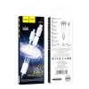 HOCO kábel 3 az 1-ben USB A - Lightning / Micro USB / Type-C 2A X76 1 m fehér - 3. kép