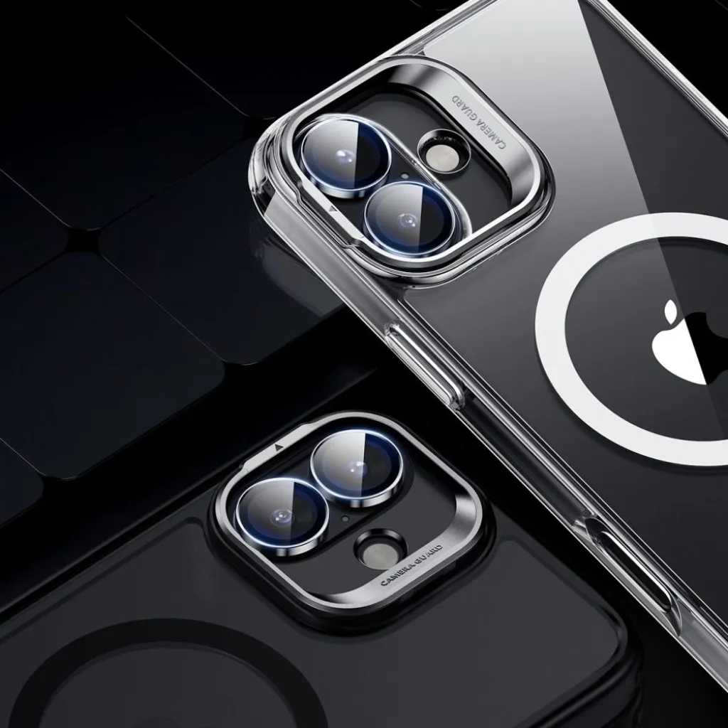  iPhone 16 / 16 Plus fekete ESR Armorite kamera védő üvegfólia - 8