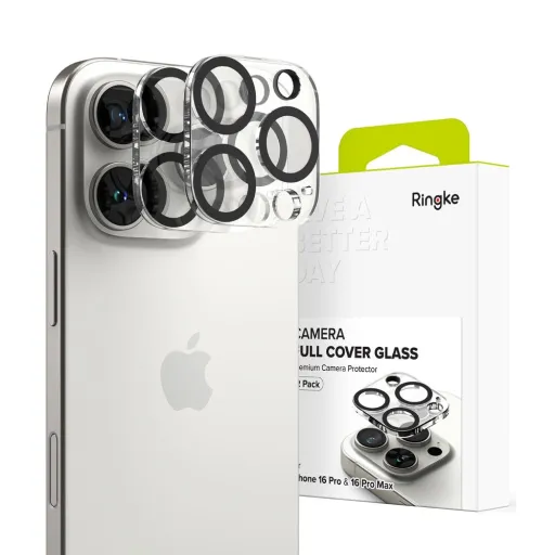 Ringke Camera Protector készlet iPhone 16 Pro / 16 Pro Max üvegfólia