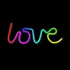 Neon LED RGB LOVE FLRN01 + RC Forever Light - 1. kép