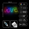 Neon LED RGB LOVE FLRN01 + RC Forever Light - 3. kép