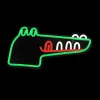 Neon PLEXI LED JURASSIC CROC zöld FLNJ03 Forever Light - 1. kép