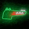 Neon PLEXI LED JURASSIC CROC zöld FLNJ03 Forever Light - 2. kép