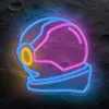 Neon PLEXI LED ASTRONAUT multicolor FPNE22 Forever Light - 2. kép