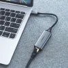 Ugreen külső hálózati adapter RJ45 - USB Type C (1000 Mbps / 1 Gbps) Gigabit Ethernet szürke (CM199) - 0. kép