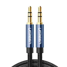 Ugreen AUX audio kábel egyenes minijack 3.5 mm 1.5 m kék (AV112)