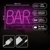 NEON LED BAR pink Bat + USB FLNE24 Forever Light - 4. kép