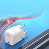 XO falitöltő CE06 PD 30W 1x USB-C fehér + USB-C - Lightning kábel - 2. kép