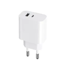 Maxlife MXTC-06 PD QC töltő 1x USB-C 1x USB 30W fehér