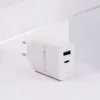 Forever TC-07-30AC PD QC töltő 1x USB-C 1x USB 30W fehér - 4. kép