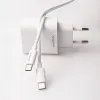 Maxlife MXTC-06-30AC PD QC töltő 1x USB-C 1x USB 30W fehér + USB-C - USB-C kábel 60W - 0. kép