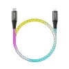 BWOO 27W kábel X279C-L USB-C lightninghoz RGB színes fénnyel - 0. kép