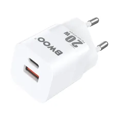 BWOO 20W mini fali töltő CDA156 USB-C, USB-A