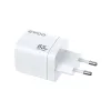 BWOO Gyors 65W GaN UTAZÓ TÖLTŐ CDA147 2 x USB-C, 1 x USB-A - 1. kép