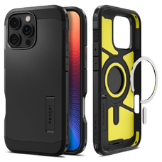Spigen Tough Armor Mag Magsafe Iphone 16 Pro Max Fekete Tok