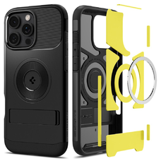 Spigen Slim Armor Mag Magsafe Iphone 16 Pro Max Fekete Tok