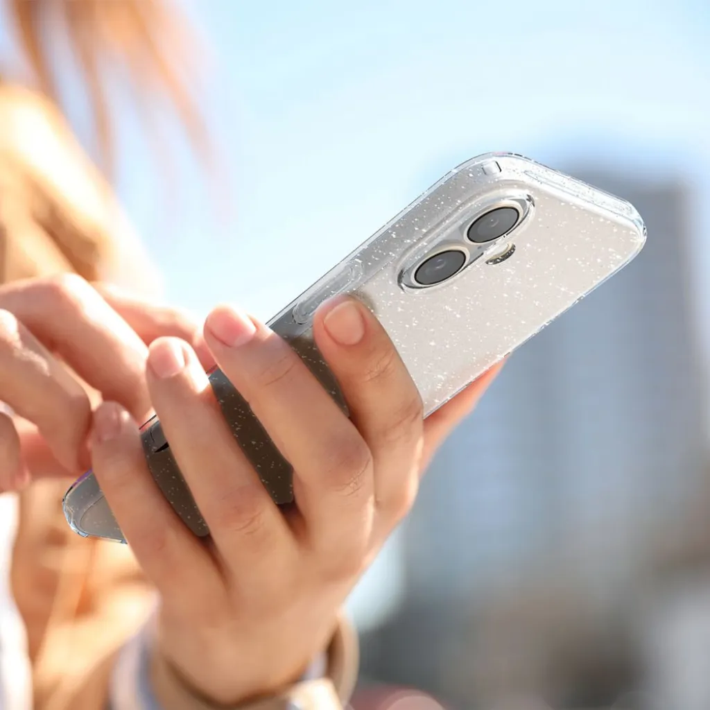  iPhone 16 Glitter Crystal Spigen Liquid Crystal tok - 11