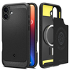  Iphone 16 Matt Fekete Spigen Rugged Armor Mag Magsafe Tok thumbnail