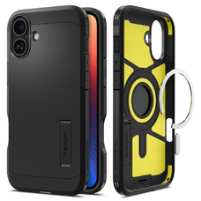 Spigen Tough Armor Mag Magsafe Iphone 16 Fekete Tok
