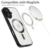 TECH-PROTECT MAGFLEX MAGSAFE IPHONE 16 SATIN FEKETE tok - 1. kép