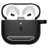 SPIGEN RUGGED ARMOR APPLE AIRPODS 4 FEKETE tok - 1. kép