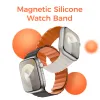 Benks Mágneses Szilikon Szíj Apple Watch 38/40/41 fekete - 1. kép