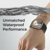 Benks Mágneses Szilikon Szíj Apple Watch 38/40/41 fekete - 2. kép
