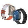 Benks Vintage Bőr Szíj Apple Watch 42/44/45/49 narancs - 4. kép