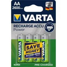 VARTA tölthető elem R6 (AA) 2600 mAh Accu Power 4 db