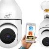 Internet forgatható kamera IP aljzat E27 PTZ 3Mpix 230V SMART LTC VISION - 0. kép