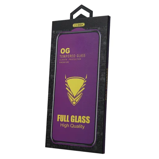 Tempered Glass OG Premium üvegfólia Honor X8a fekete kerettel