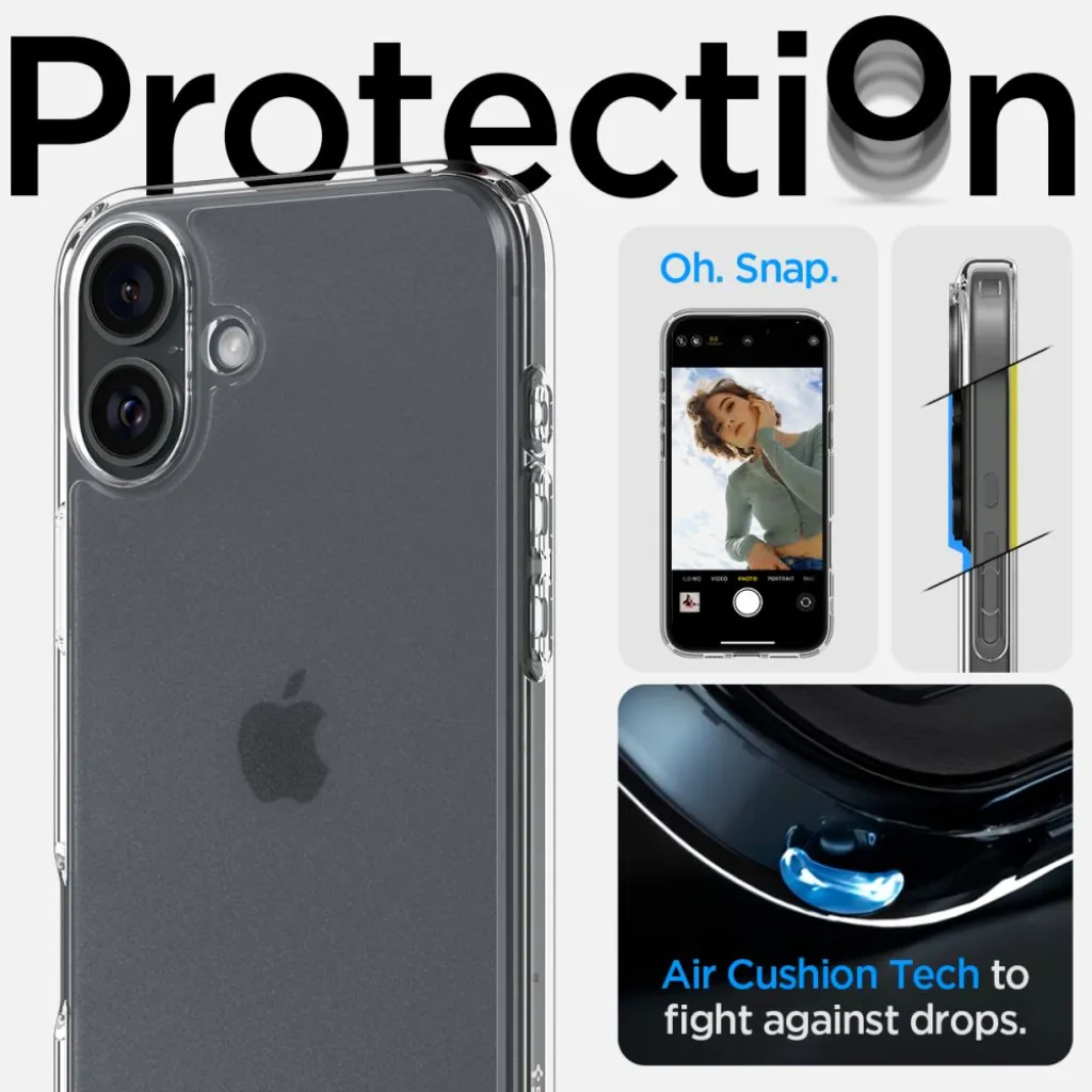  Iphone 16 Frost Clear Spigen Ultra Hybrid Tok - 12
