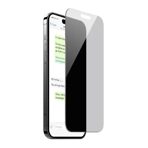 Puro Privacy edzett üvegfólia iPhone 16 Plus / iPhone 15 Plus