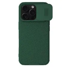 Nillkin CamShield PRO Magnetic Hard tok Apple iPhone 16 Pro sötétzöld