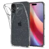 Spigen Liquid Crystal tok iPhone 16 Plus - átlátszó csillámos - 3. kép