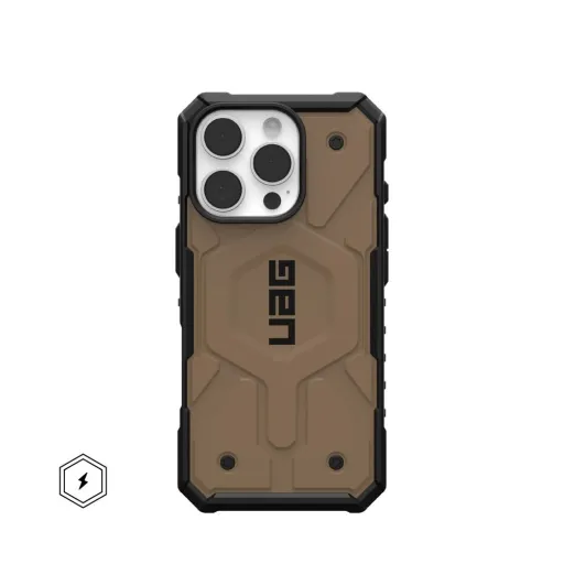 Case (UAG) Urban Armor Gear Pathfinder kompatibilis MagSafe-fel iPhone 16 Pro tok oliva