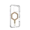 Case (UAG) Urban Armor Gear Plyo kompatibilis MagSafe iPhone 16 Pro jég / arany tok - 0. kép