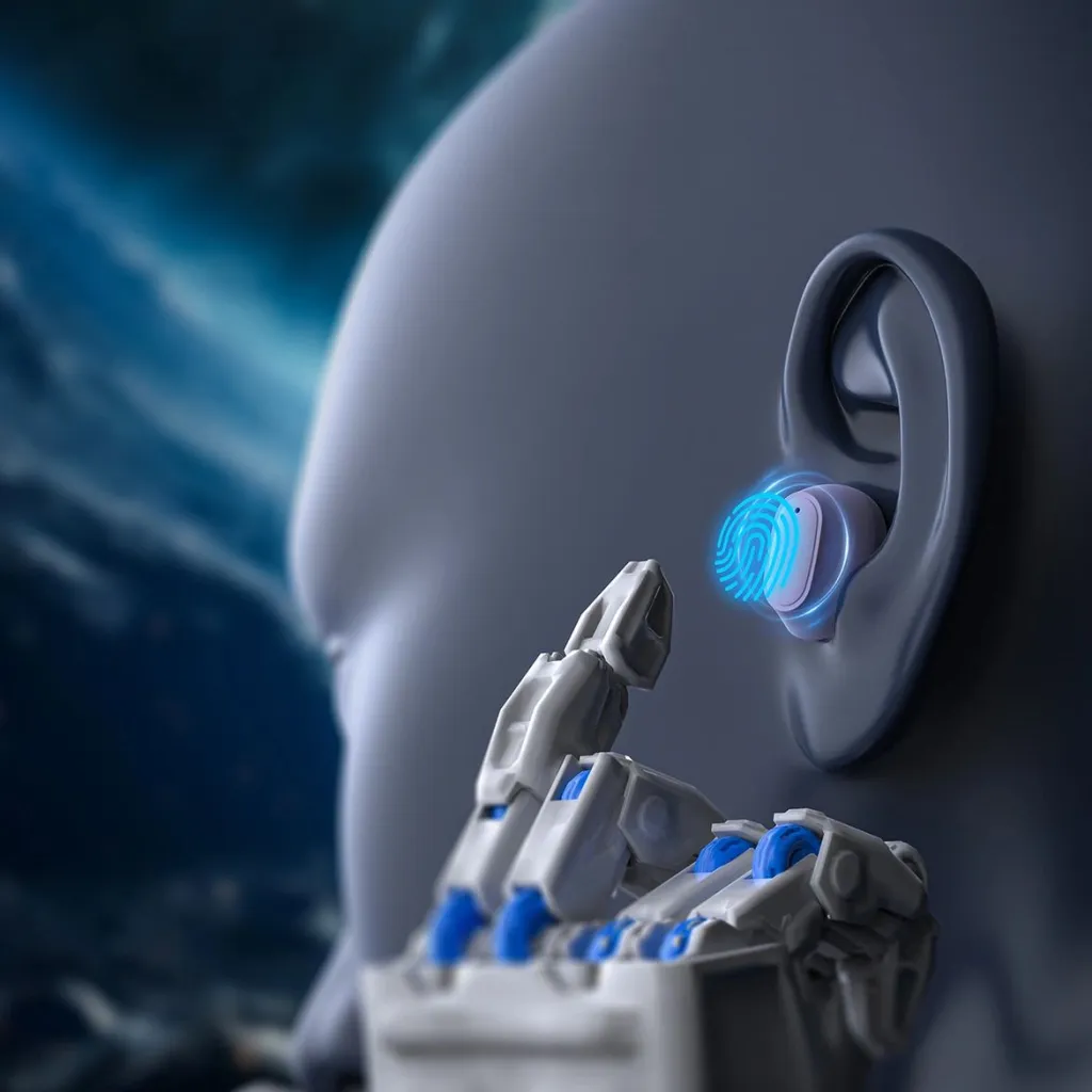 Choetech MEMS vezeték nélküli TWS Bluetooth 5.3 fülhallgató - lila - 7