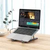 7in1 laptop állvány Choetech HUB-M48 PD USB-C SD TF USB-A HDMI 100W + USB-C kábel - szürke - 1. kép