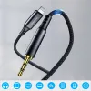 Choetech AUX009 Lighting / mini jack 3.5 mm kábel 2 m - fekete - 0. kép