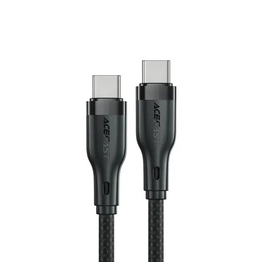 Acefast C8-03 USB-C / USB-C 60W 3A kábel - fekete