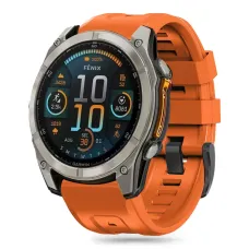 TECH-PROTECT SILICONE GARMIN FENIX 5 / 6 / 6 PRO / 7 / 8 (47 MM) / E NARANCS