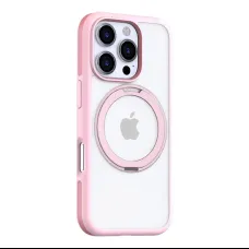 Etui Torras Ostand R Fusion tok iPhone 16 Pro Max-hoz (Rózsaszín)