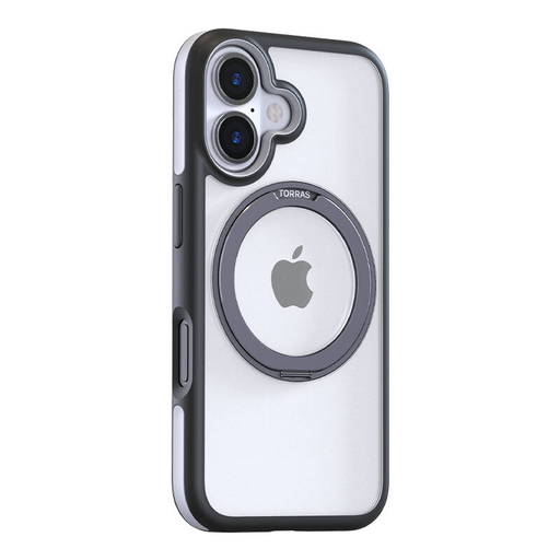 Etui Torras Ostand R Fusion iPhone 16 Plus tok (Fekete) Etui Torras Ostand R Fusion iPhone 16 Plus tok (Fekete)