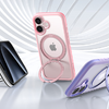 Etui Torras Ostand R Fusion tok iPhone 16-hoz (Rózsaszín) - 0. kép