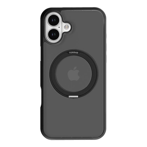 Torras Ostand Pro tok iPhone 16 Plus (Fekete) Torras Ostand Pro tok iPhone 16 Plus (Fekete)