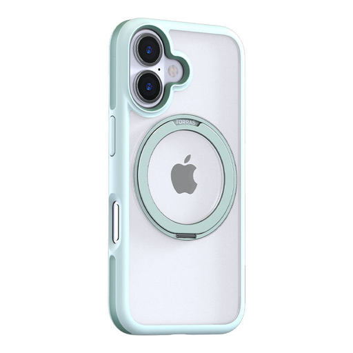 Torras Ostand R Fusion tok iPhone 16-hoz (Zöld) Torras Ostand R Fusion tok iPhone 16-hoz (Zöld)